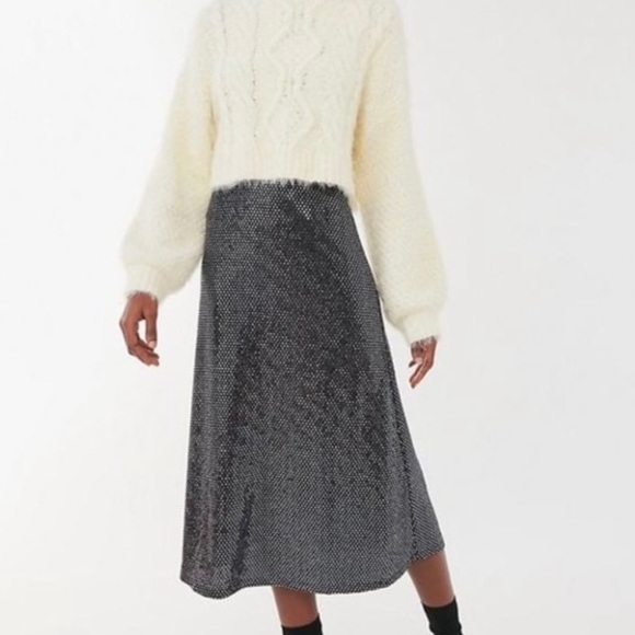 Urban Outfitters sequin midi skirt - Picture 2 of 3